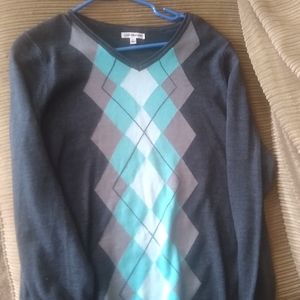 EUC Croft and Barrow argyle sweater L